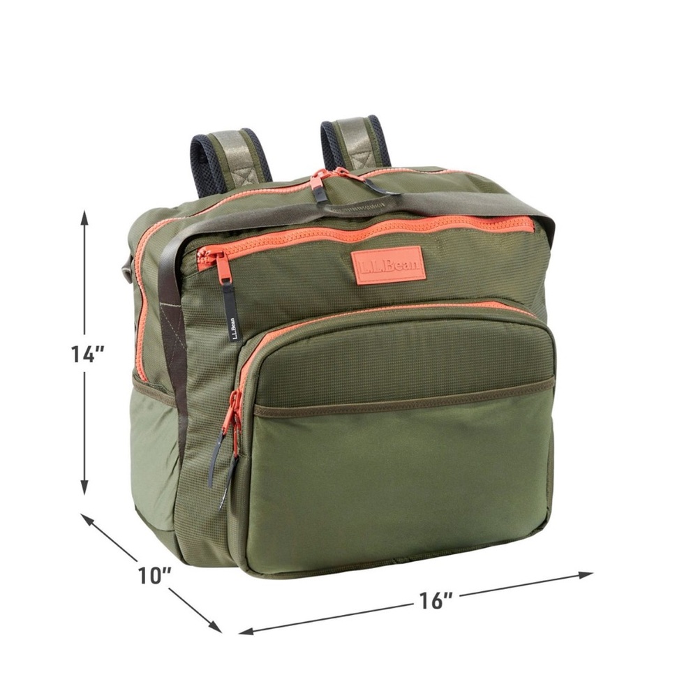 LL Bean Diaper Bag, 32L in Loden